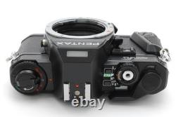 MINT Pentax Super A SLR 35mm Film Camera Black SMC Pentax 50mm f/2 Lens Japan
