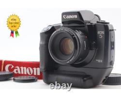 MINT /Strap Canon EOS 5 35mm Film Camera EF 50mm f1.8 II Lens VG-10 From JAPAN
