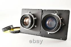 MINT Toyo Field 4 3/4 x 6 1/2 4x5 Large Format + 2 Lens more From Japan 115Y
