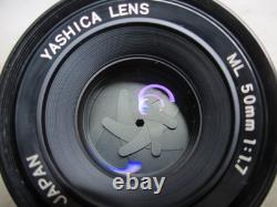 MINT YASHICA FX-3 Super2000 Film Camera & ML 50mm f/1.7 Lens From JAPAN