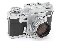MINT-? Zeiss Ikon Contax IIIa Film Camera Sonnar 50mm f/1.5 Lens From JAPAN