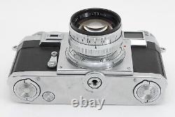MINT-? Zeiss Ikon Contax IIIa Film Camera Sonnar 50mm f/1.5 Lens From JAPAN