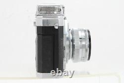 MINT-? Zeiss Ikon Contax IIIa Film Camera Sonnar 50mm f/1.5 Lens From JAPAN