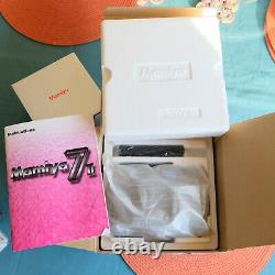 MINT in BOX Mamiya 7II Medium Format Film Camera + 80mm f/4 L Lens, FULL KIT