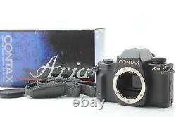 MINT in Box Contax Aria 35mm SLR Film Camera Body Black From JAPAN