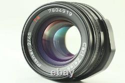 MINT in Box Contax G2 Black Body + Planar 45mm f2 Lens TLA200 From JAPAN #507