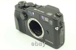 MINT in Box Contax G2 Black Body + Planar 45mm f2 Lens TLA200 From JAPAN #507