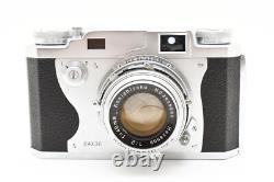 MINT in CASE? Konica IIA Rangefinder 35mm Film Camera 48mm F/2 Lens JAPAN