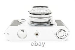 MINT in CASE? Konica IIA Rangefinder 35mm Film Camera 48mm F/2 Lens JAPAN