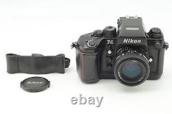 MINT late Original Strap Nikon F4 35mm Film Camera AF 50mm F1.4 D Lens Japan