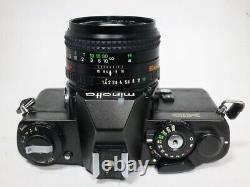 MINT minolta XD black Film Camera body 35mm 50mm F1.4 lens From JAPAN