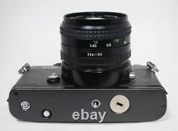 MINT minolta XD black Film Camera body 35mm 50mm F1.4 lens From JAPAN