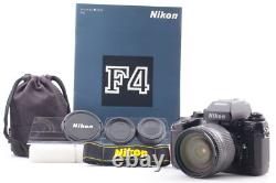MINT w / Catalog Nikon F4 35mm Film Camera Body AF 24-120mm D Lens From JAPAN