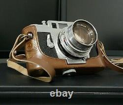 (MINT withCASE) KONICA IIIA 3A RANGEFINDER 50 mm F/ 1.8 LENS (RARE VINTAGE)