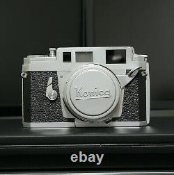 (MINT withCASE) KONICA IIIA 3A RANGEFINDER 50 mm F/ 1.8 LENS (RARE VINTAGE)