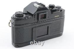 MINT withFilm Canon A-1 Black body film camera FD 50mm f1.4 ssc Lens From Japan
