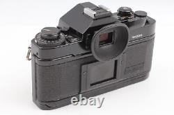 MINT withHOOD Canon A-1 35mm Film camera body Black NEW FD 50mm f1.4 Lens JAPAN