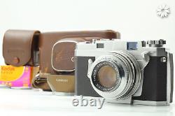 MINT withHOOD Konica III Rangefinder 35mm Film Camera Hexanon 48mm f2 Lens JAPAN
