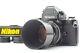 MINT withHood Nikon F2 Photomic S DP-2 Black Film Camera Ai 50mm f1.4 Lens JAPAN