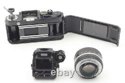 MINT withHood Nikon F2 Photomic S DP-2 Black Film Camera Ai 50mm f1.4 Lens JAPAN