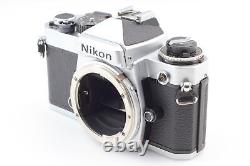 MINT withStrap Nikon FE Silver 35mm SLR Film Camera Ai 50mm f1.4 Lens From JAPAN