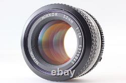 MINT withStrap Nikon FE Silver 35mm SLR Film Camera Ai 50mm f1.4 Lens From JAPAN