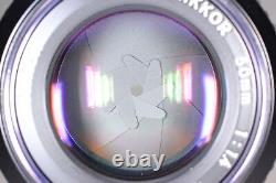 MINT withStrap Nikon FE Silver 35mm SLR Film Camera Ai 50mm f1.4 Lens From JAPAN