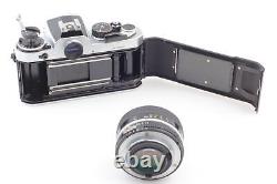 MINT withStrap Nikon FE Silver 35mm SLR Film Camera Ai 50mm f1.4 Lens From JAPAN