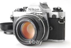 MINT withStrap Nikon New FM2 FM2N Silver Film Camera Ai 50mm F1.4 Lens JAPAN