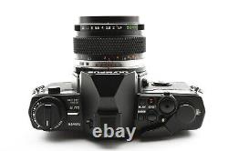 MINT withStrap Olympus OM-4 Black SLR 35mm Film Camera 50mm f1.4 Lens From JAPAN