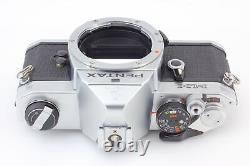 MINT withStrap Pentax MX 35mm Film Camera Body Silver 50mm f1.4 Lens JAPAN