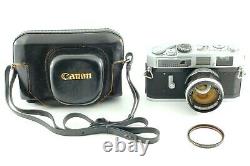 MINT with CaseCanon Model 7 Rangefinder Film Camera with50mm f/1.4 Lens from JAPAN