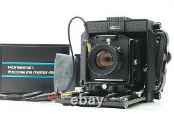 MINT with Exposure Meter Horseman 45 FA 4x5 in Camera Body 150mm f5.6 Lens JAPAN