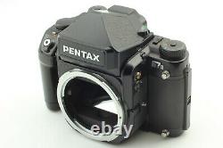 MINT with Focus Ring PENTAX 67 II AE Film Camera SMC 105mm f/2.4 Lens Grip JAPAN