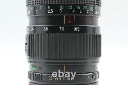 MINT with Hood Canon New FD 35-105mm F3.5 Zoom Macro Lens For Film Camera JAPAN