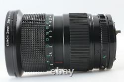 MINT with Hood Canon New FD 35-105mm F3.5 Zoom Macro Lens For Film Camera JAPAN