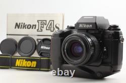 MINT with Strap? Nikon F4S SLR Film Camera AF 35-70mm F3.3-4.5 Lens From Japan