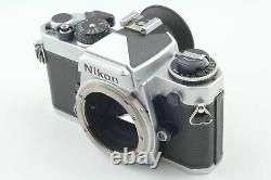 MINT with Strap Nikon FE Silver SLR Film Camera Ai NIKKOR 50mm F/1.4 Lens Japan