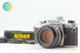 MINT with Unused Strap Nikon FM Silver 35mm Film Camera Ai 50mm f/1.4 Lens JAPAN