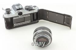 MINT with Unused Strap Nikon FM Silver 35mm Film Camera Ai 50mm f/1.4 Lens JAPAN