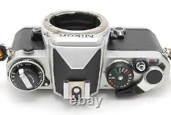 MINT with strap Nikon FE Silver SLR Film Camera Ai 50mm f/1.4 Lens From JAPAN