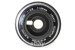 M-SystemNEAR MINT Olympus OM-1 35mm Film Camera G. ZUIKO AUTO-W 35mm F2.8 Japan