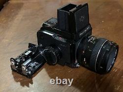 Mamiya 645J with 80mm lens