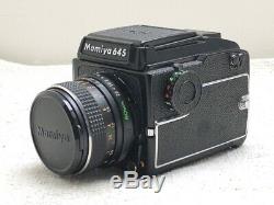 Mamiya 645 1000s Medium Format Camera With 80mm Lens WLF & 120 Film Insert