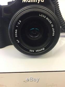 Mamiya 645 AFD Film Camera + AF 50mm Lens From Japan