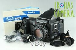Mamiya 645 Pro Medium Format Film Camera + C 80mm F/2.8 N Lens #22465 E4