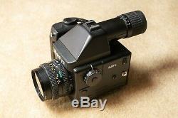 Mamiya 645e rapid pack with 80mm f/2.8 Lens + Rapid Wind Grip GN401 Medium Format