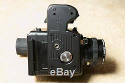 Mamiya 645e rapid pack with 80mm f/2.8 Lens + Rapid Wind Grip GN401 Medium Format
