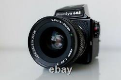 Mamiya 645j Medium Format Film Camera with Prism Finder And Sekor 45mm Lens