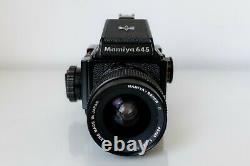 Mamiya 645j Medium Format Film Camera with Prism Finder And Sekor 45mm Lens